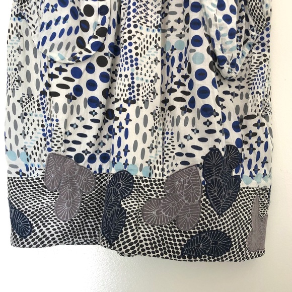 Max Studio Soft Boho Patterned S/S Dress - Picture 4 of 7